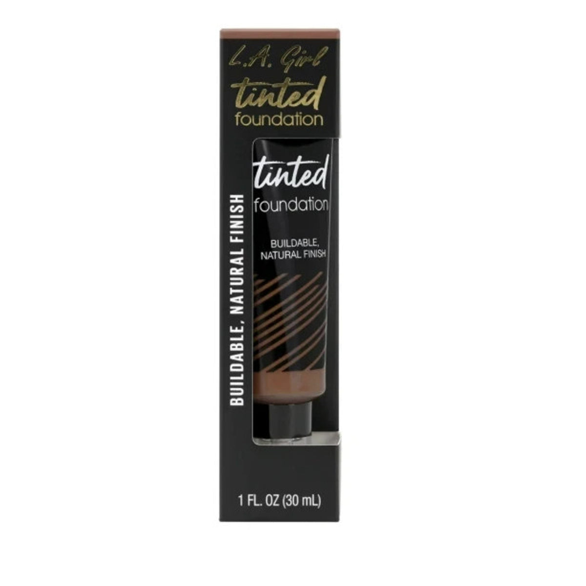 L.A. Girl Tinted Foundation Warm Sienna GLM768 Buildable Natural Finish 1oz