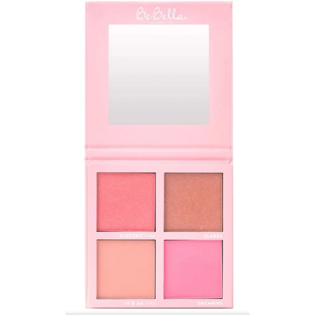 BeBella Cosmetics Blushed Color Quad Light 4-Shade Blush Palette