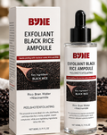 BYJIE Black Rice Exfoliating Ampoule AHA BHA Niacinamide 80mL