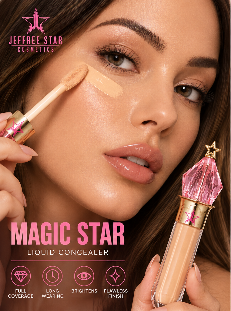 Jeffree Star Magic Star Liquid Concealer C8.5 Full Coverage 0.11 fl oz