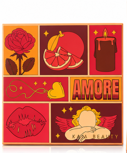 Kara Beauty AMORE 9 Color Eyeshadow Palette Vegan Cruelty Free