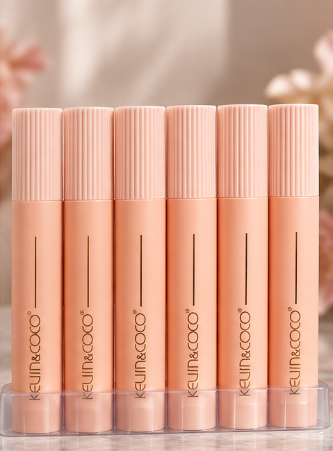 KEVIN&COCO Whispering Sands 6-Piece Lip Gloss Set