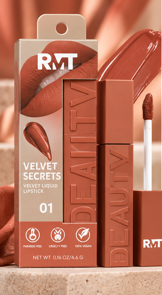 Romantic Beauty Velvet Secrets Liquid Lipstick 01 Soft Matte 0.16 oz