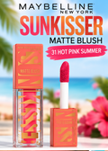 Maybelline Sunkisser Matte Blush 31 Hot Pink Summer 0.15 fl oz
