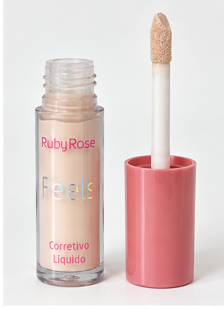 Ruby Rose Feels Liquid Concealer Shade 20 Pudim 6.6ml