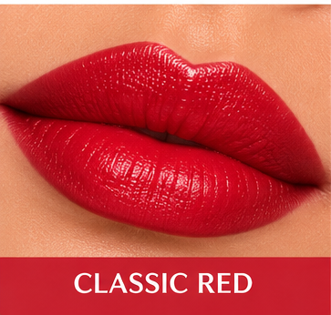 b.pure Clean Beauty Satin Lipstick Classic Red Vegan 0.12 oz