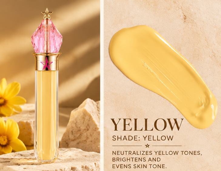 Jeffree Star Cosmetics Star Magic concealer 3.4ml Yellow