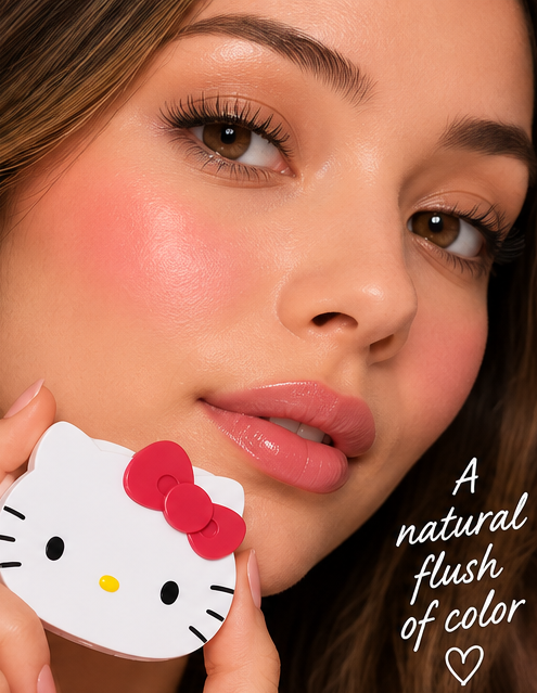 The Crème Shop x Hello Kitty Crème Blush Balm Berry Cute 0.16 oz