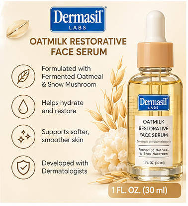 3-Piece Facial Serum Set Oatmilk Niacinamide 5% Vitamin C Skincare