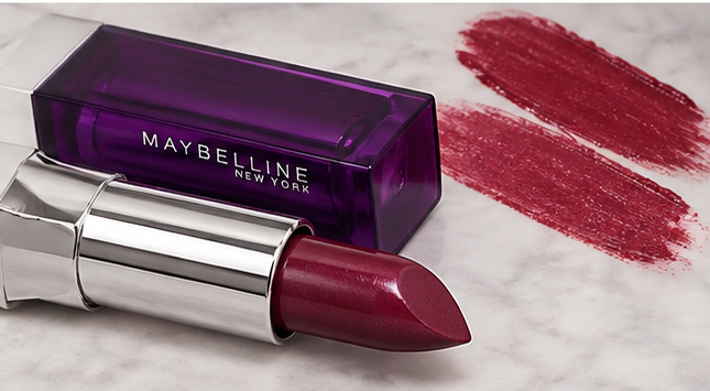 Maybelline Color Sensational Lipstick 400 Berry Go Cream Lip Color 0.15 oz