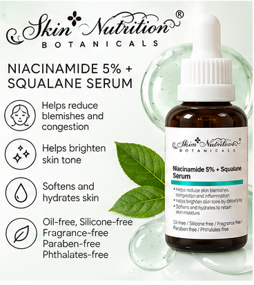 3-Piece Facial Serum Set Oatmilk Niacinamide 5% Vitamin C Skincare