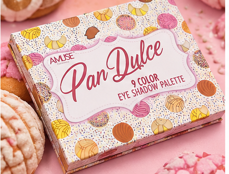 AMUSE Cosmetics Pan Dulce 9 Color Eyeshadow Palette with Mirror