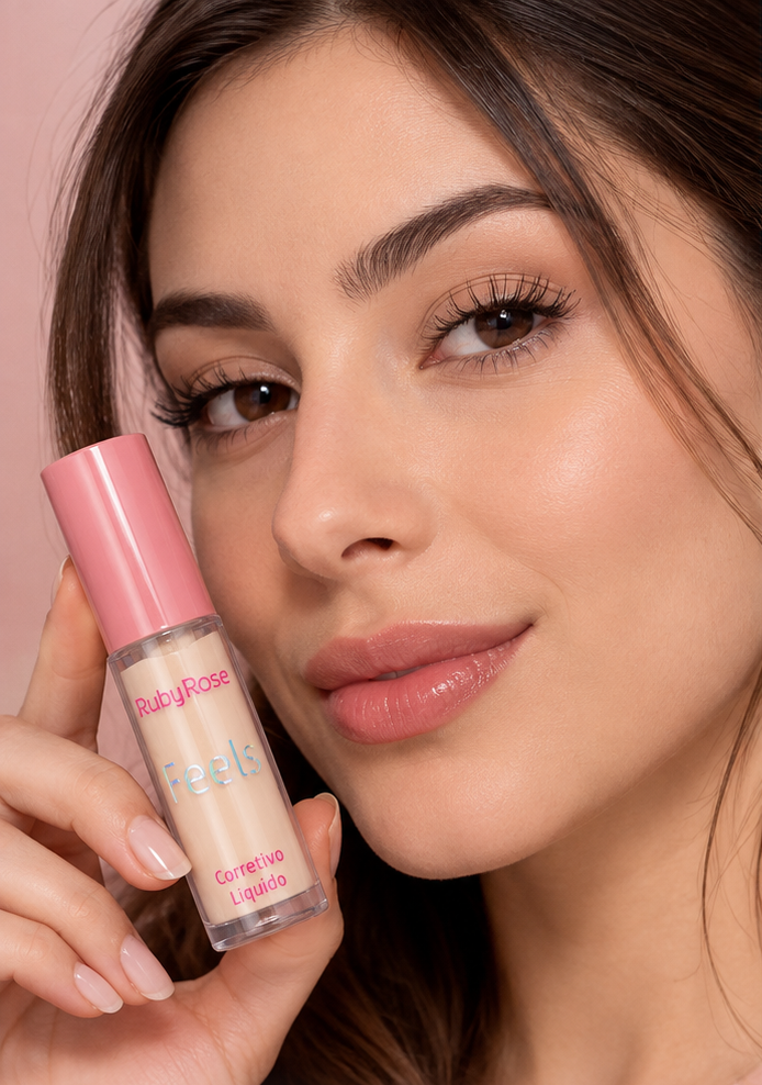 Ruby Rose Feels Liquid Concealer Shade 20 Pudim 6.6ml