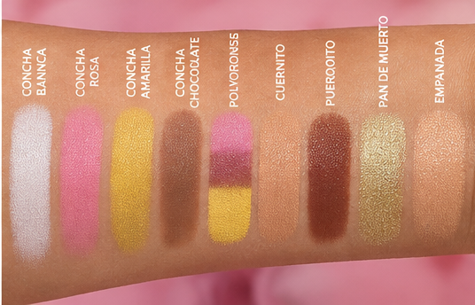 AMUSE Cosmetics Pan Dulce 9 Color Eyeshadow Palette with Mirror