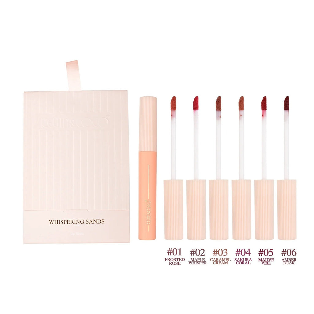 KEVIN&COCO Whispering Sands 6-Piece Lip Gloss Set