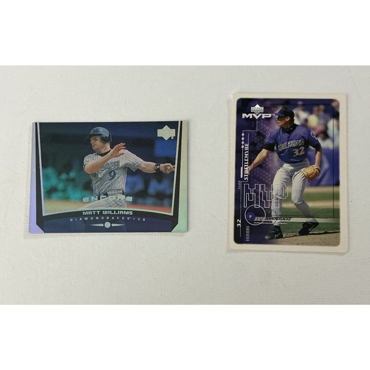 Arizona Diamondbacks Card Lot (21) Rookies Inserts Gonzalez Finley Williams
