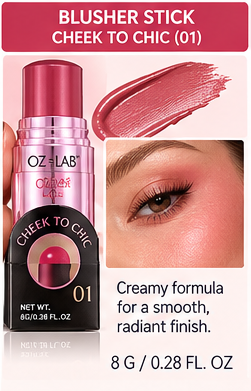 OZ LAB 6-Piece Makeup Set Concealer Blush Brow Wax Lash Pen & Brow Glue