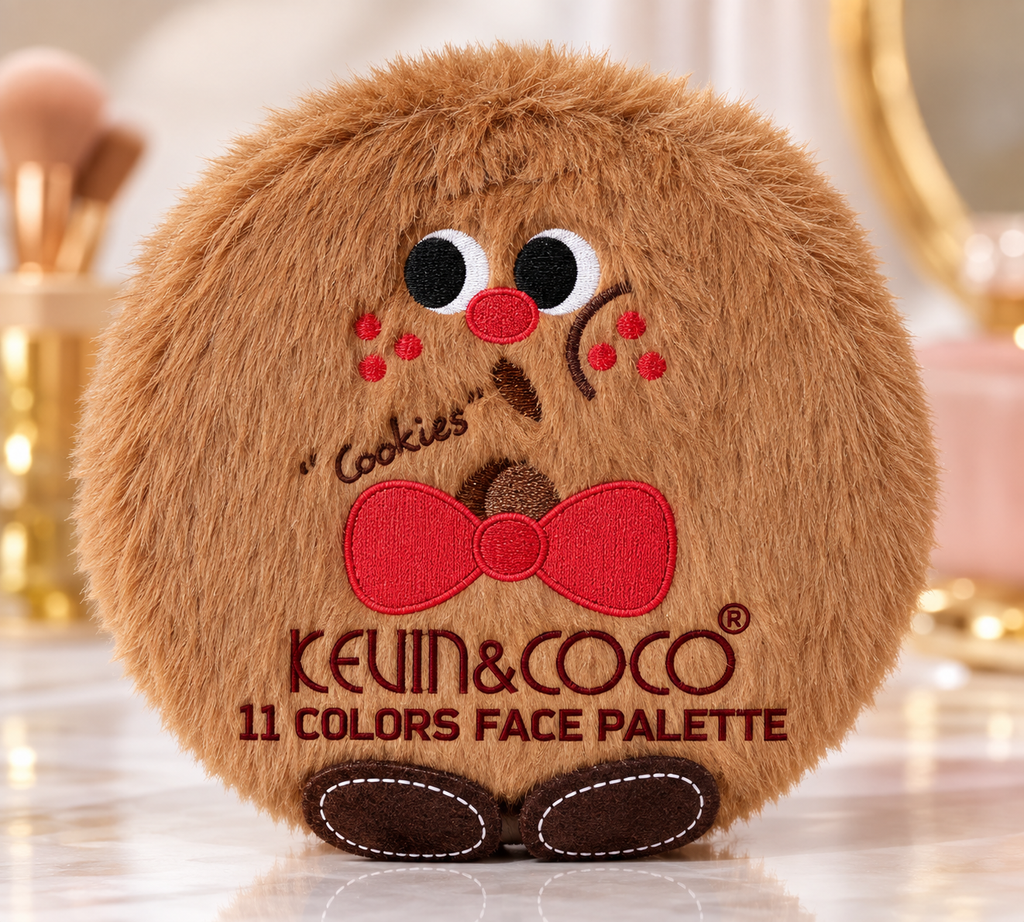 Kevin & Coco 11 Color Face Palette Eyeshadow & Highlighter Makeup Palette
