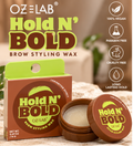 Oz Lab Hold'N Bold Brow Styling Wax 0.49oz OZB-2416
