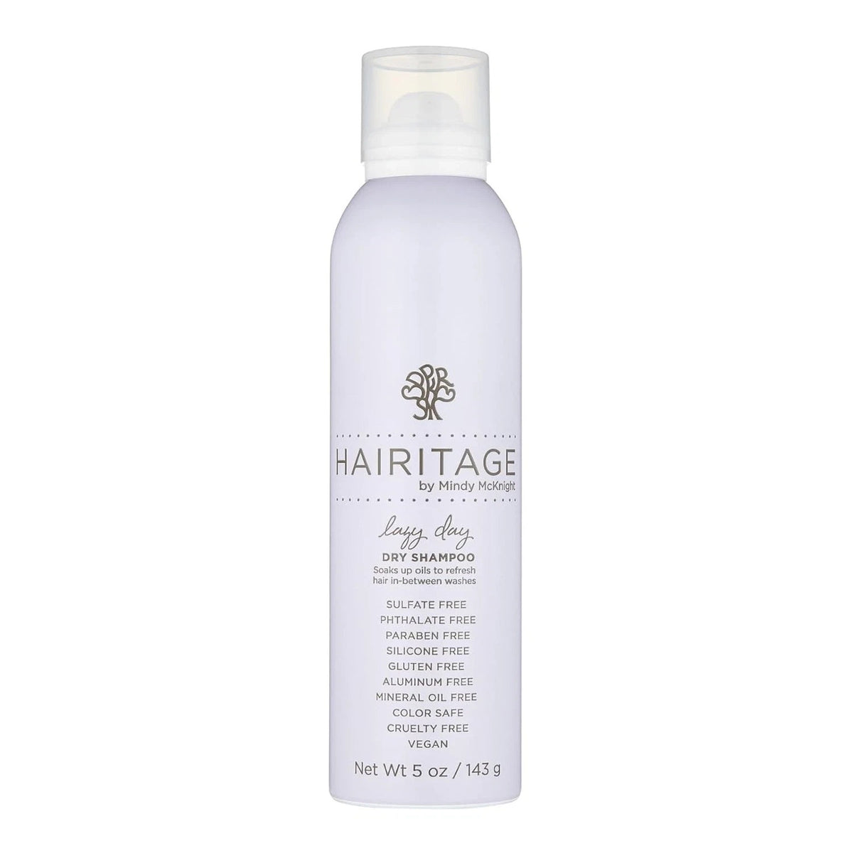 Hairitage Dry Shampoo Volumizing Spray for Women Cherry Amber 5oz Color Safe