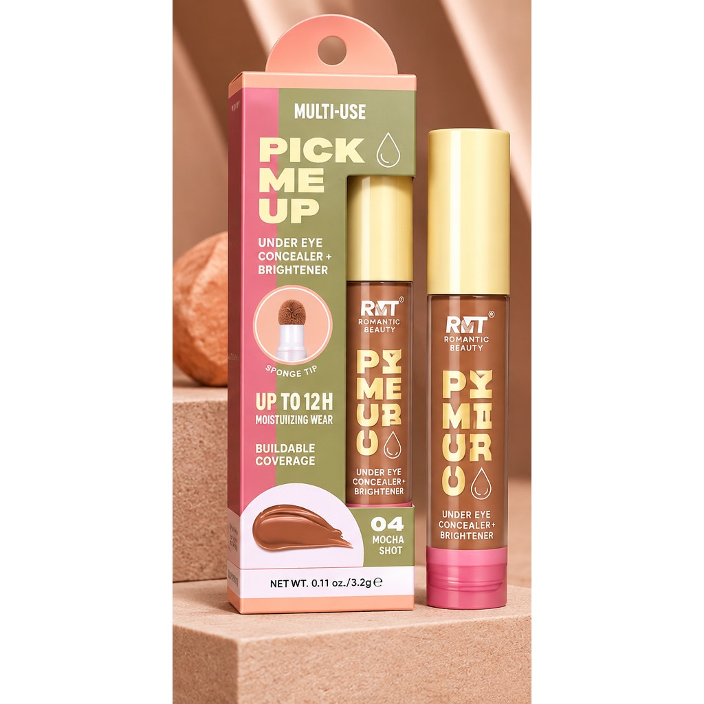 Romantic Beauty Pick Me Up Concealer Brightener 04 Mocha Shot 0.11 oz