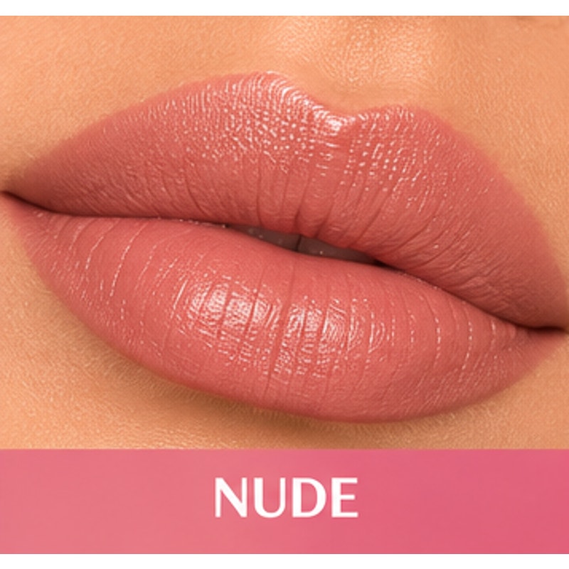 b.pure Clean Beauty Satin Lipstick Nude Vegan Cruelty Free 0.12 oz