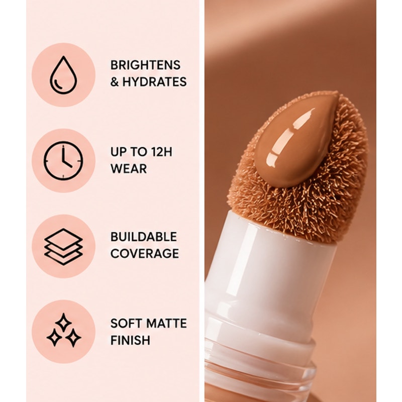 Romantic Beauty Pick Me Up Concealer Brightener 04 Mocha Shot 0.11 oz