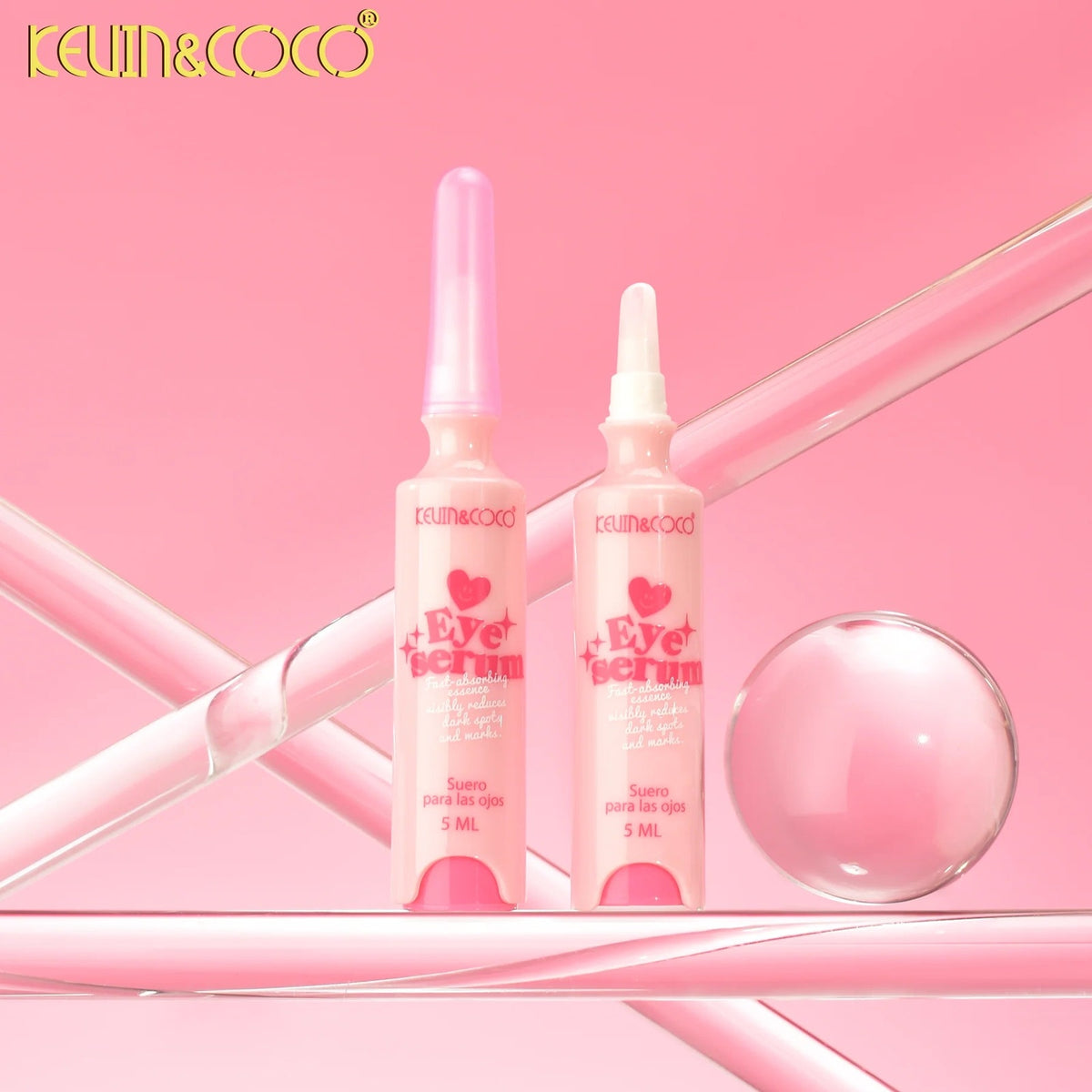 KEVIN&COCO Aloe Vera Eye Serum – Deep Repair & Reducing Puffiness – 5 mL